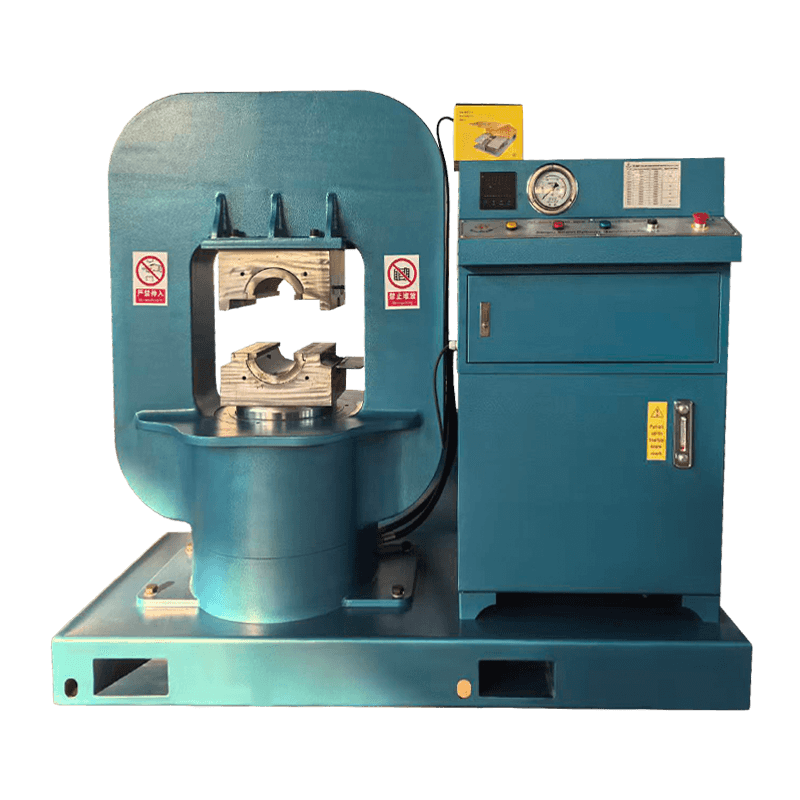 GT-800 Máquina prensadora de manguitos de cables de acero (marco de cesta)